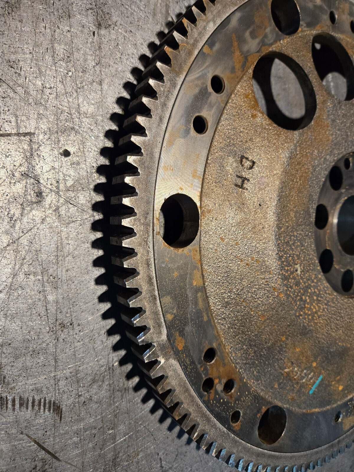 06-10 Duramax LBZ LMM FLYWHEEL Allison Flexplate Flywheel Ring Gear 97372295