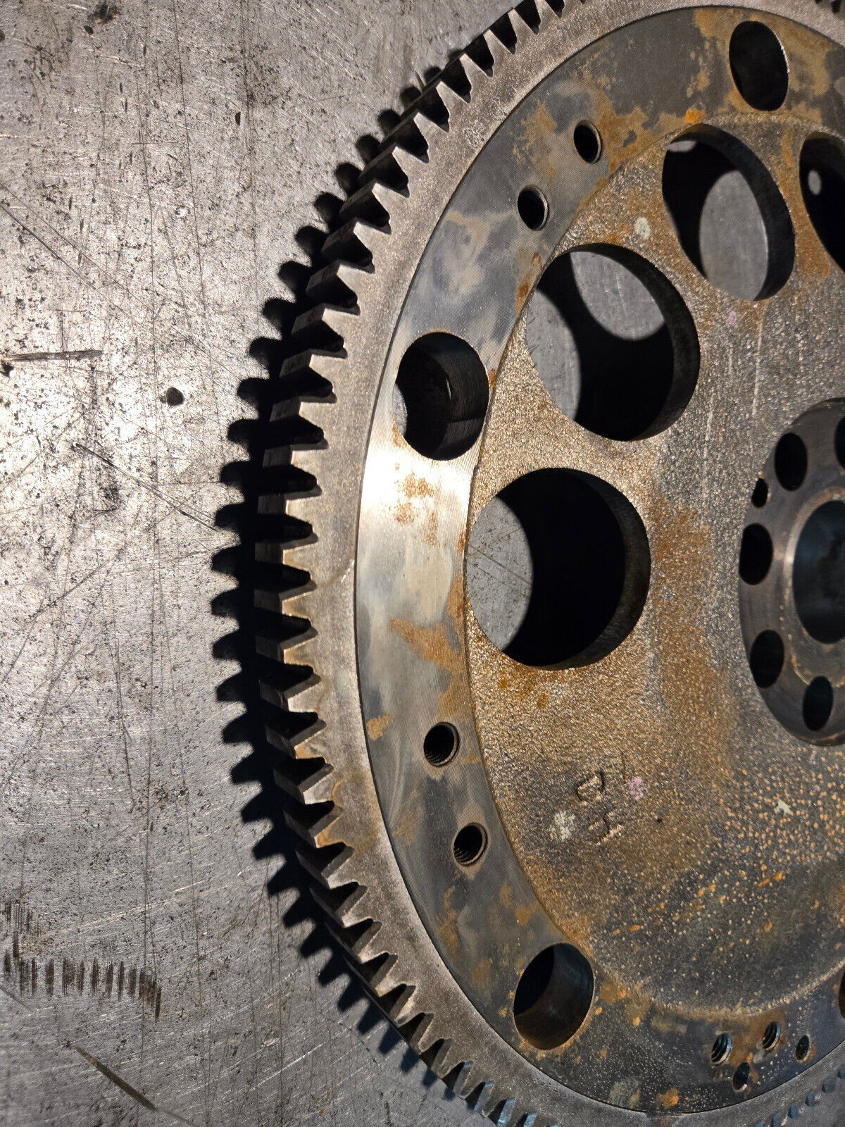 06-10 Duramax LBZ LMM FLYWHEEL Allison Flexplate Flywheel Ring Gear 97372295