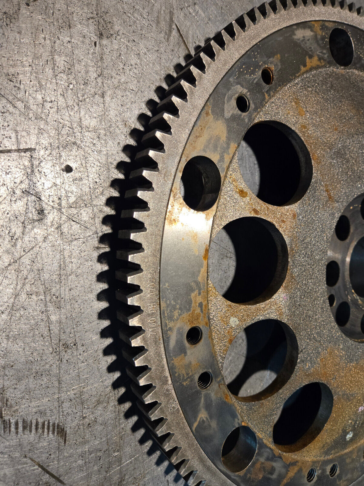 06-10 Duramax LBZ LMM FLYWHEEL Allison Flexplate Flywheel Ring Gear 97372295