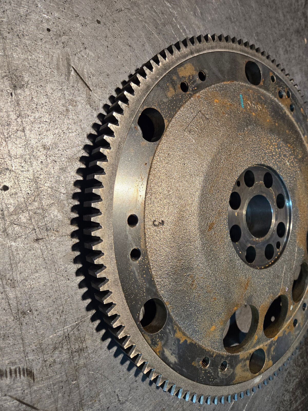 06-10 Duramax LBZ LMM FLYWHEEL Allison Flexplate Flywheel Ring Gear 97372295