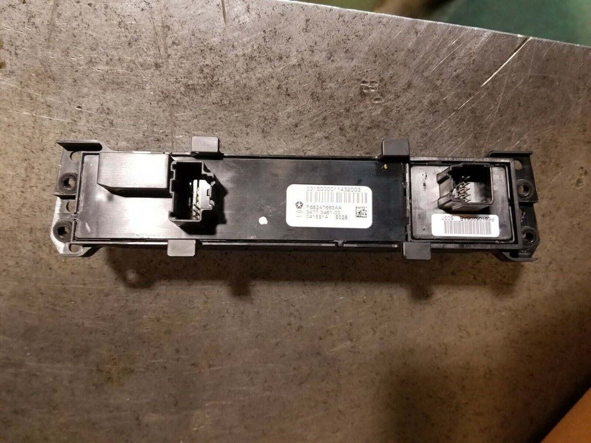 p68247663aa 68247663aa Dodge Ram Center Console Control Panel p68105206ab