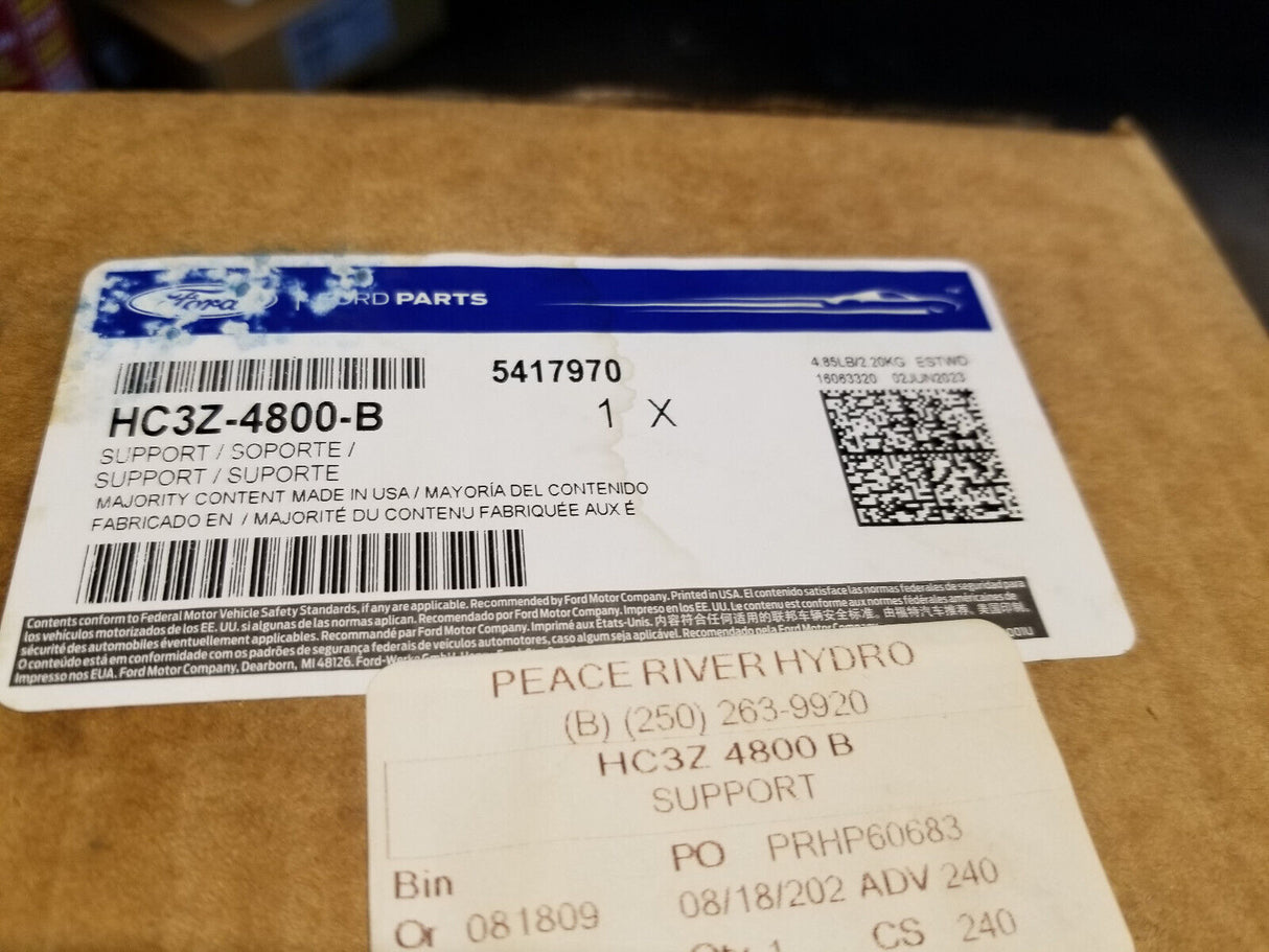 Genuine Ford Drive Shaft Center Support Bearing HC3Z-4800-B