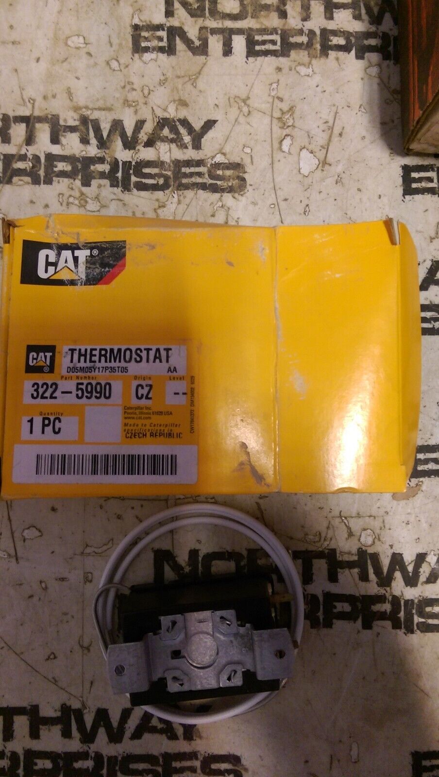 322-5990 CATERPILLAR THERMOSTAT 3225990
