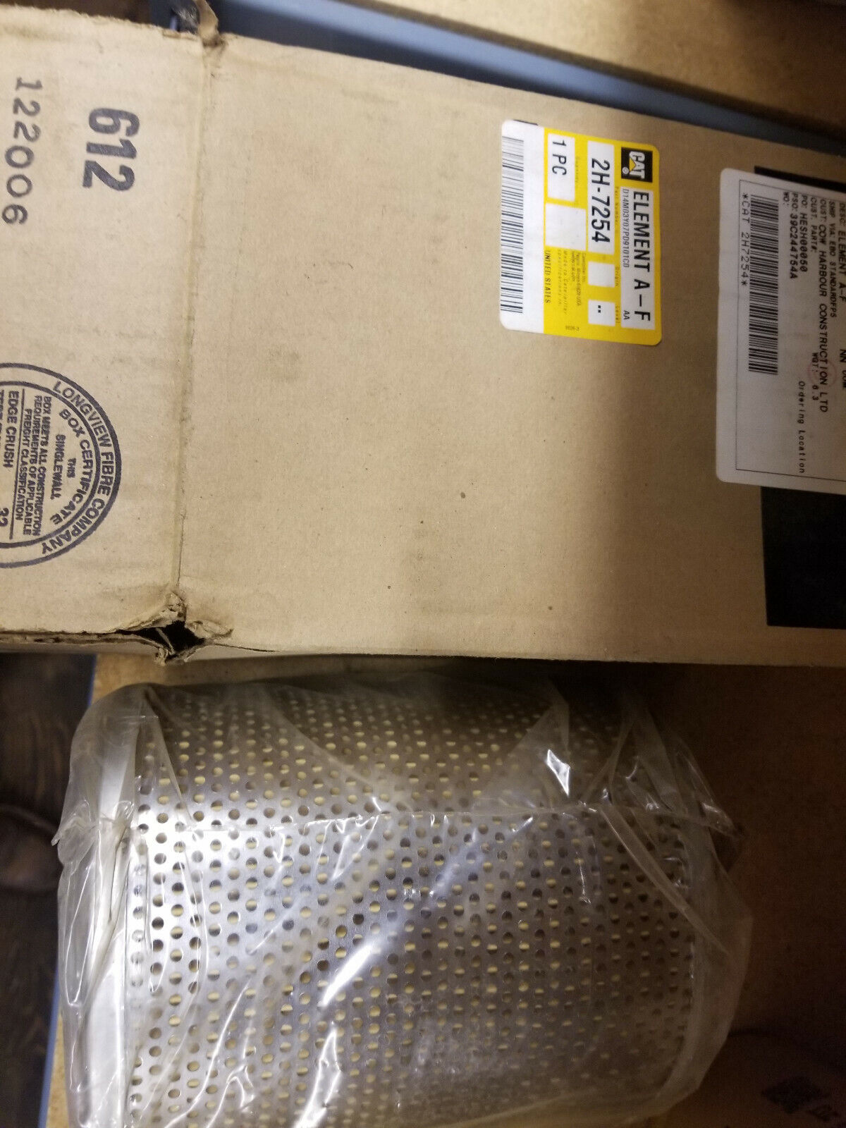 Caterpillar Fuel Filter 2H-7254