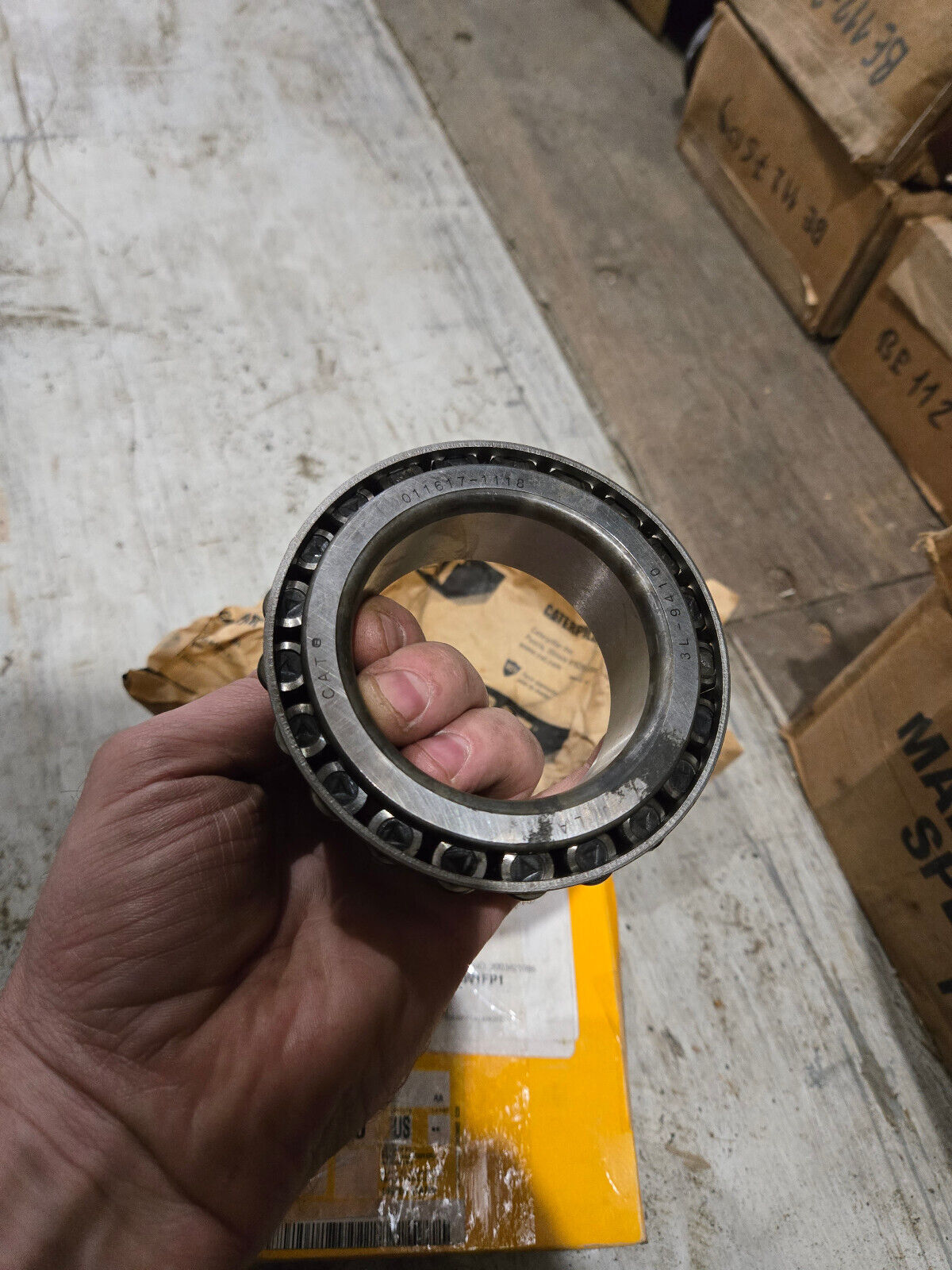 CATERPILLAR 3L-9410: 66.68mm ID Tapered Roller Bearing Cone 3L9410