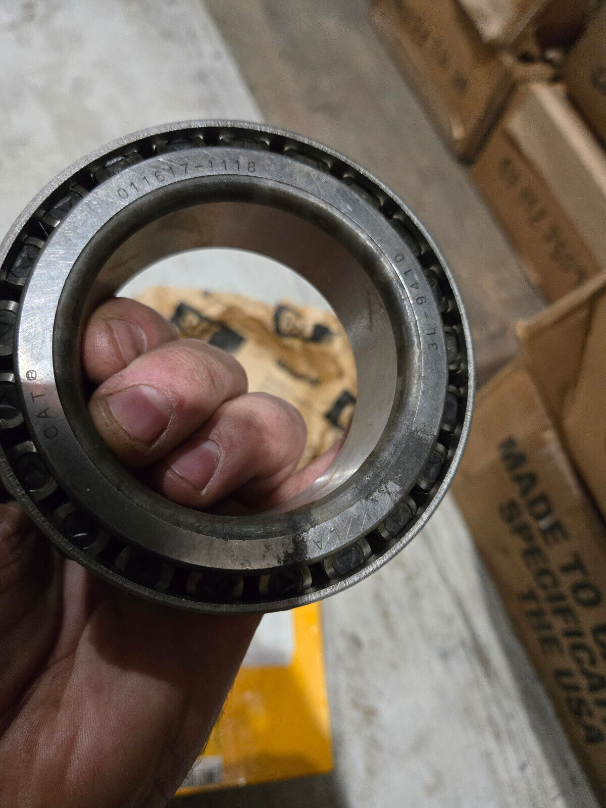 CATERPILLAR 3L-9410: 66.68mm ID Tapered Roller Bearing Cone 3L9410