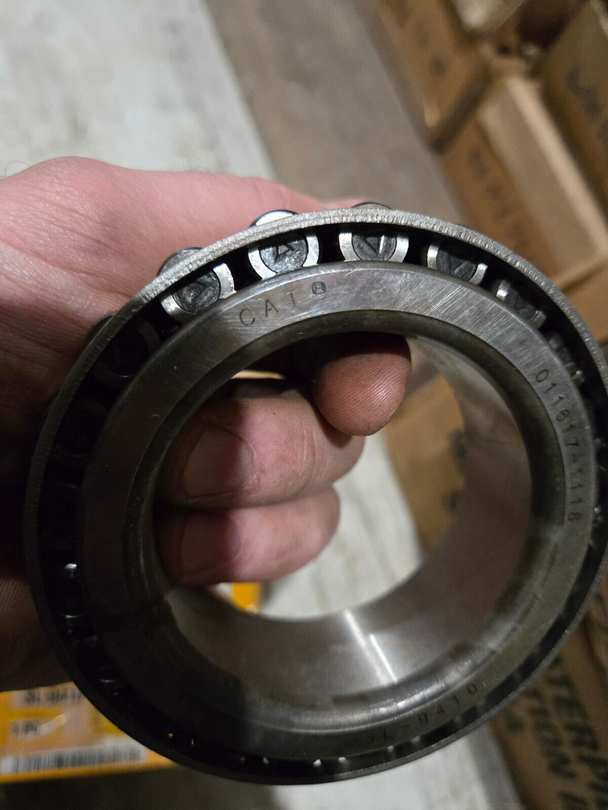 CATERPILLAR 3L-9410: 66.68mm ID Tapered Roller Bearing Cone 3L9410