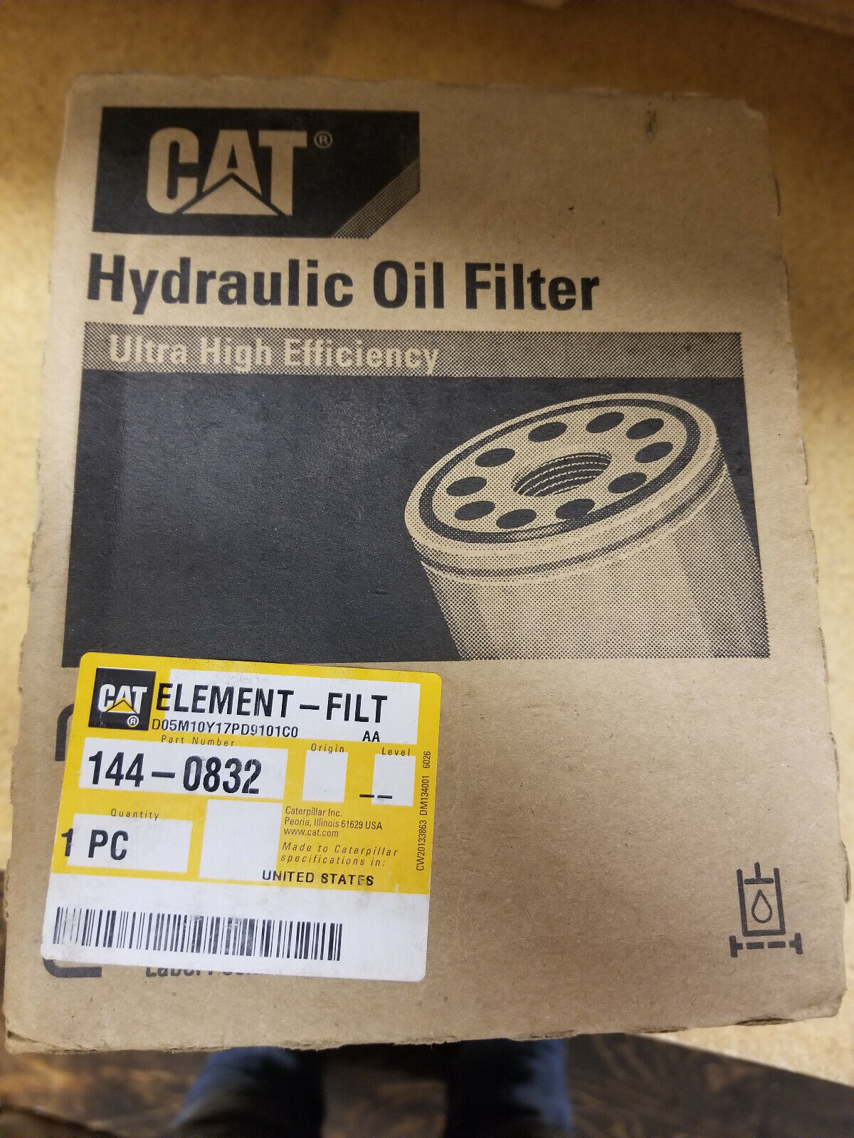 Caterpillar Fuel Filter 144-0832
