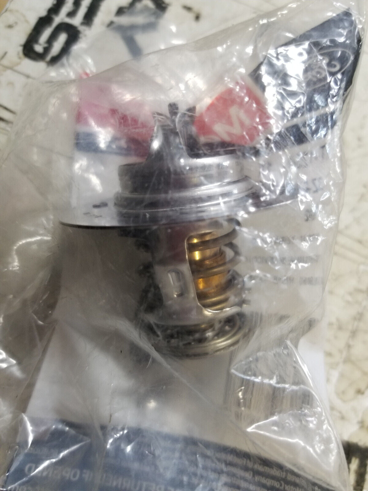 GENUINE OEM MOTORCRAFT RT1254 ENGINE COOLANT THERMOSTAT FORD 7L3Z8575E