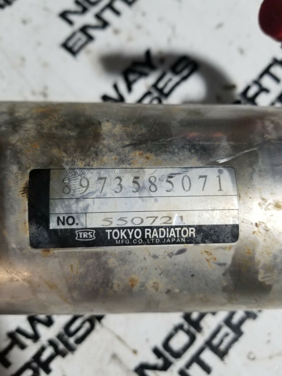 07 2007 LBZ DURAMAX DIESEL EGR COOLER 973585071 8973585071 bare