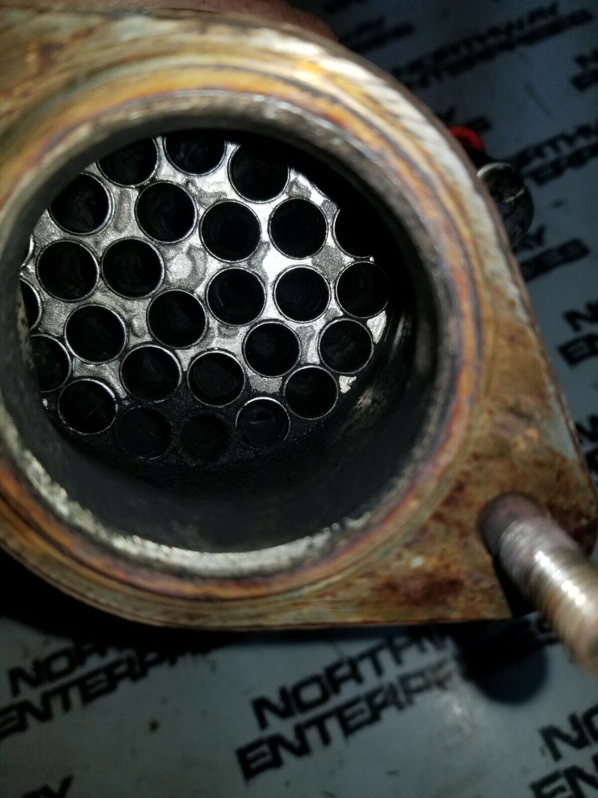 07 2007 LBZ DURAMAX DIESEL EGR COOLER 973585071 8973585071 bare