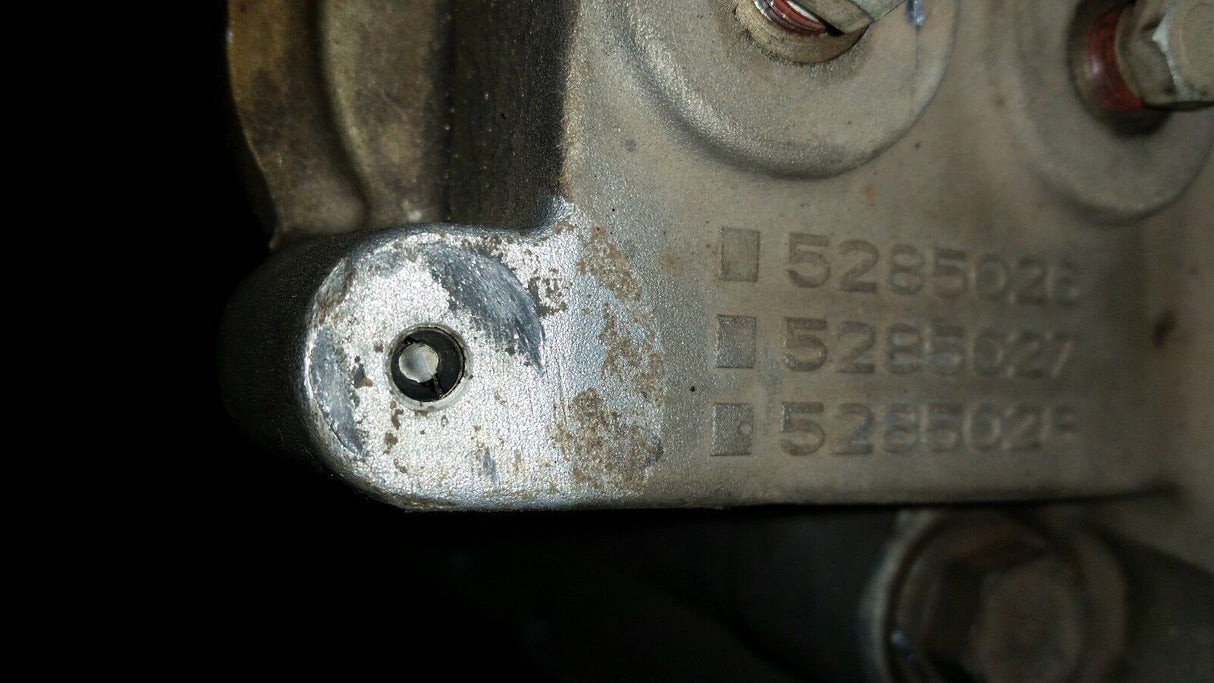 2011 CUMMINS 6.7L 6.7 OIL FILTER HOUSING OIL COOLER ADAPTER 5285028