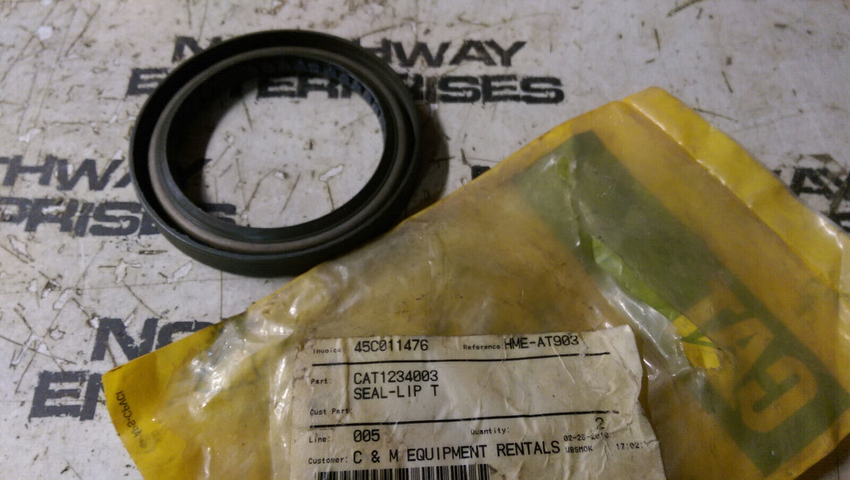 1234003 Caterpillar 123-4003 Lip Seal Fits Cat