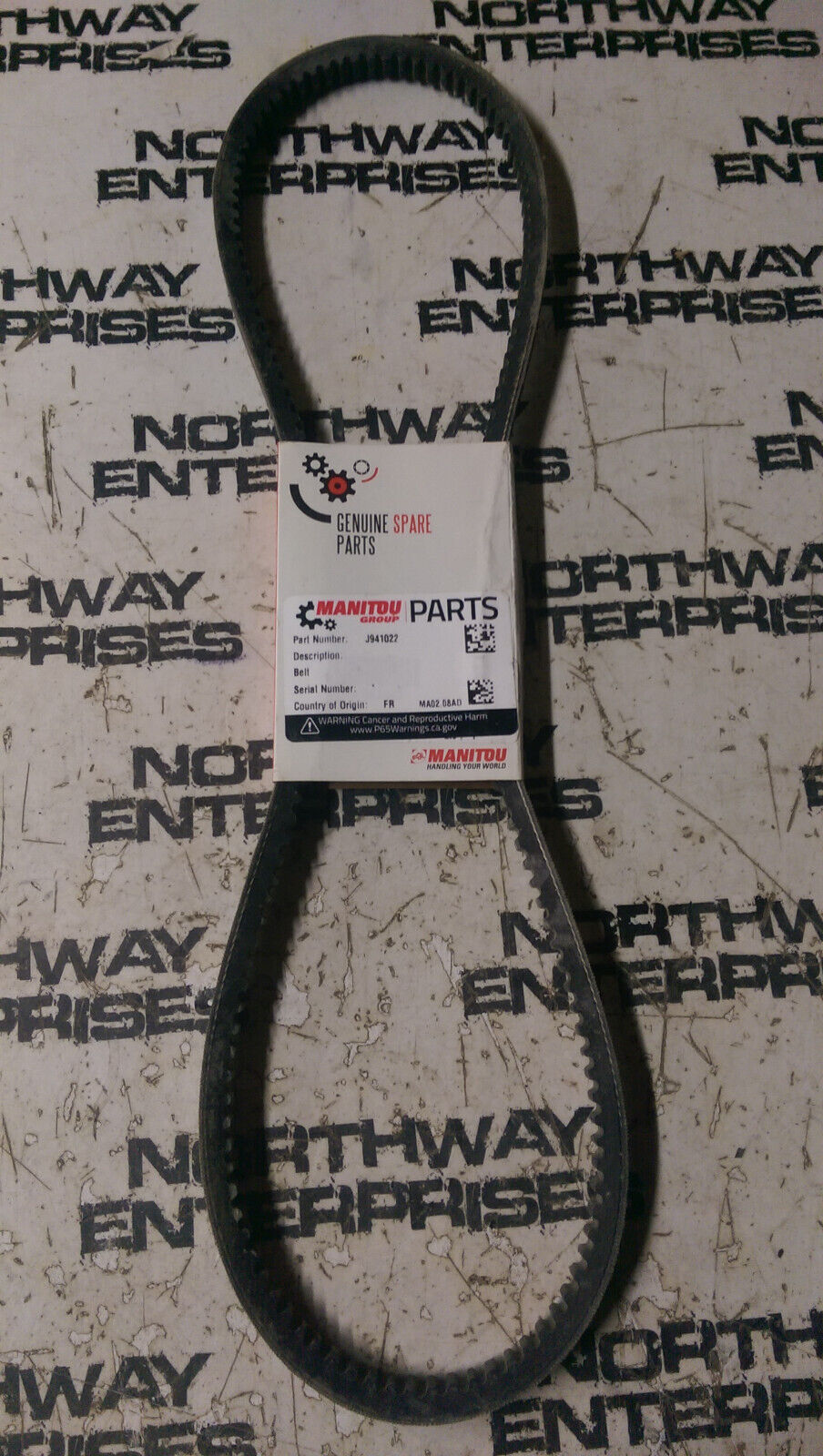 J941022 MANITOU BELT