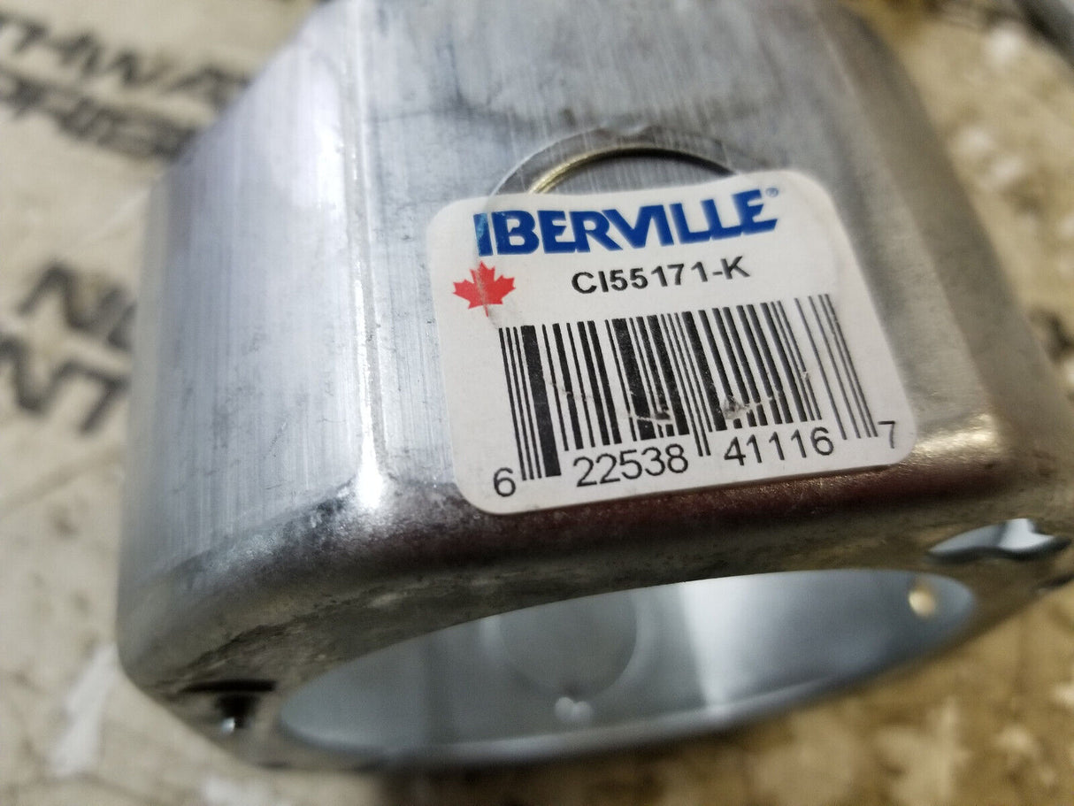 LOT OF 5PC - CI55171-K Iberville Octagonal EXT Ring 1-Outlet, Octagonal Hollow