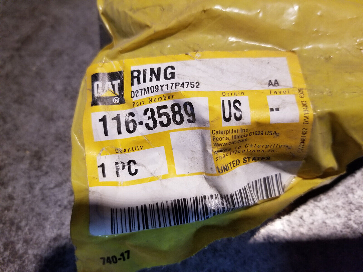 116-3589 CATERPILLAR 149.81mm Outer Diameter Wear Ring Piston Guide 1163589
