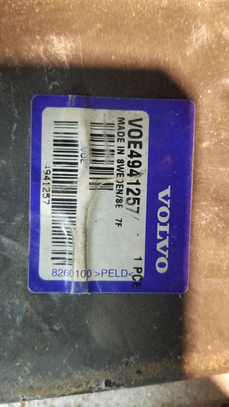 VOE4941257 VOLVO 4941257 CUSHION