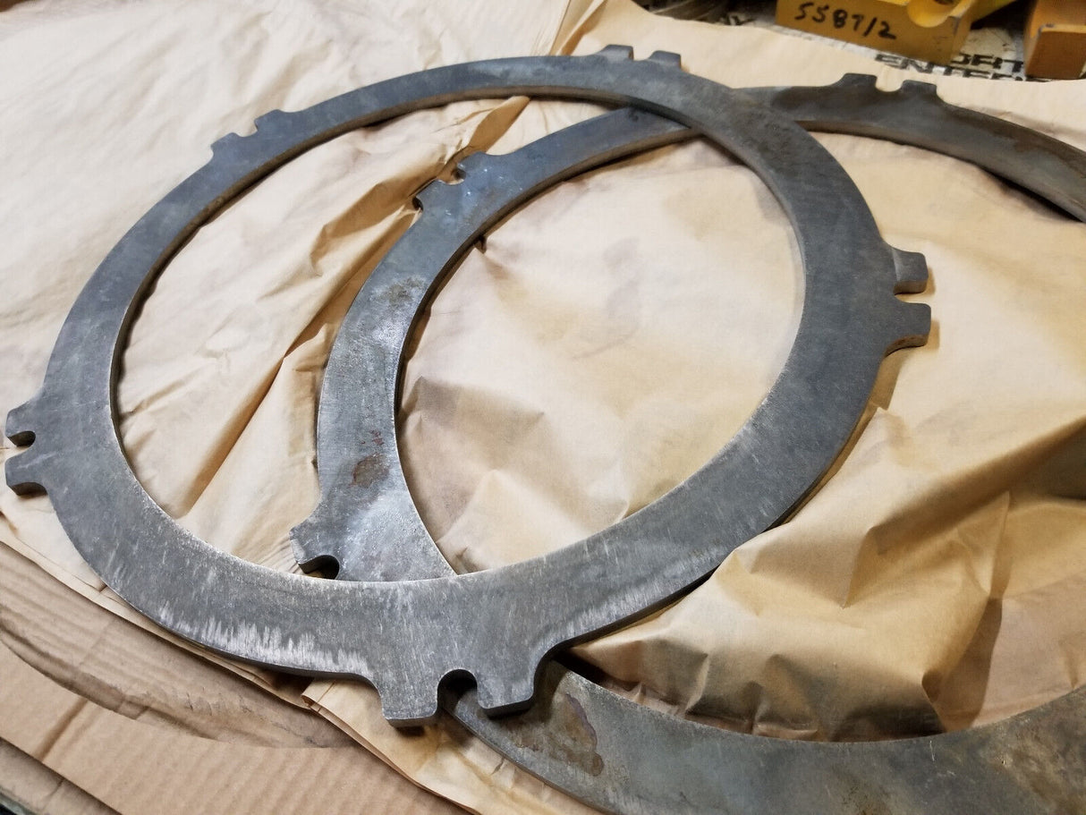 PAIR OF CATERPILLAR 2P-4472 CLUTCH PLATES 2P4472