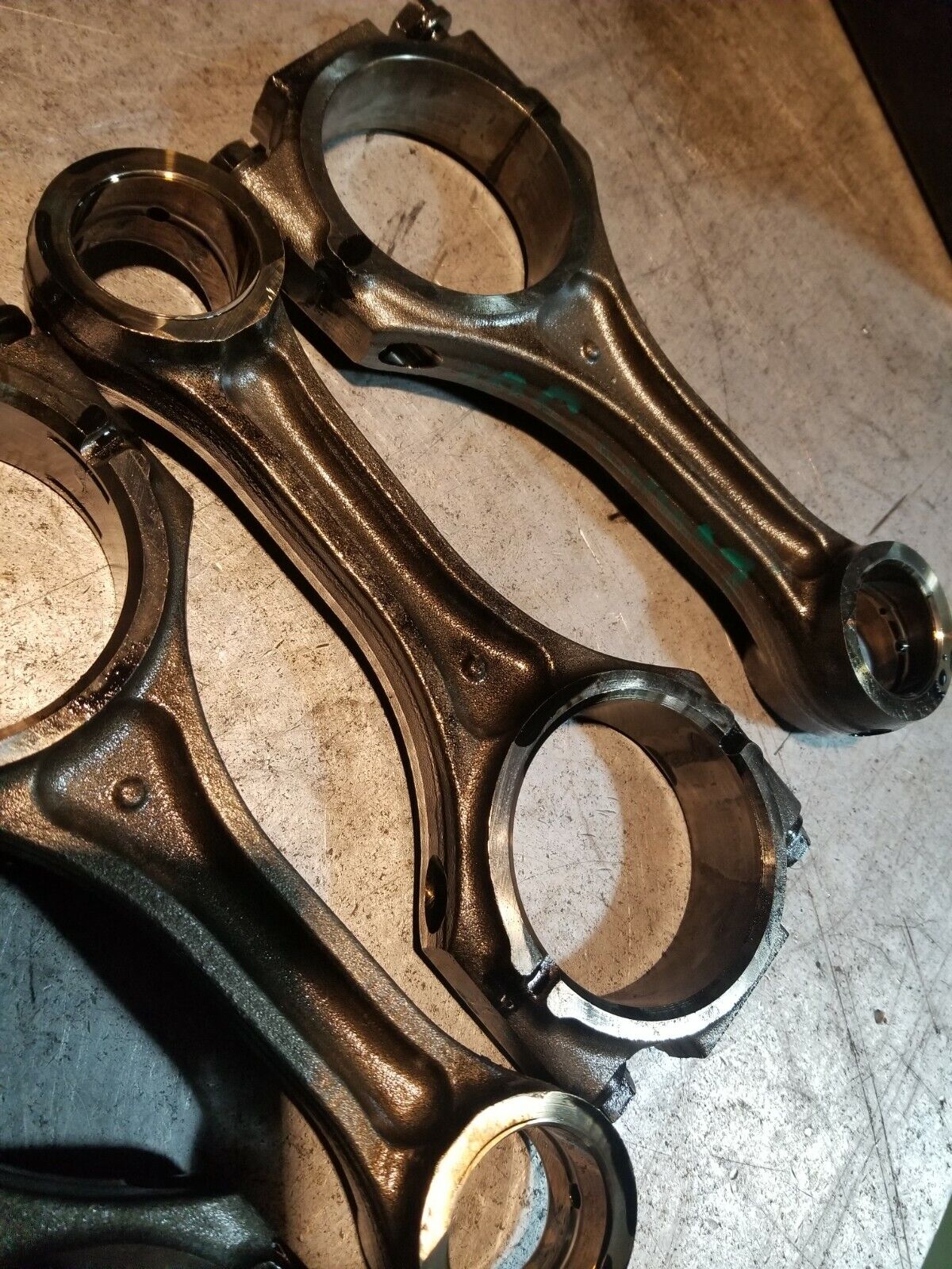 07-10 2007-2010 DURAMAX 6.6 6.6L LBZ LMM ENGINE CONNECTING ROD SET 97352631