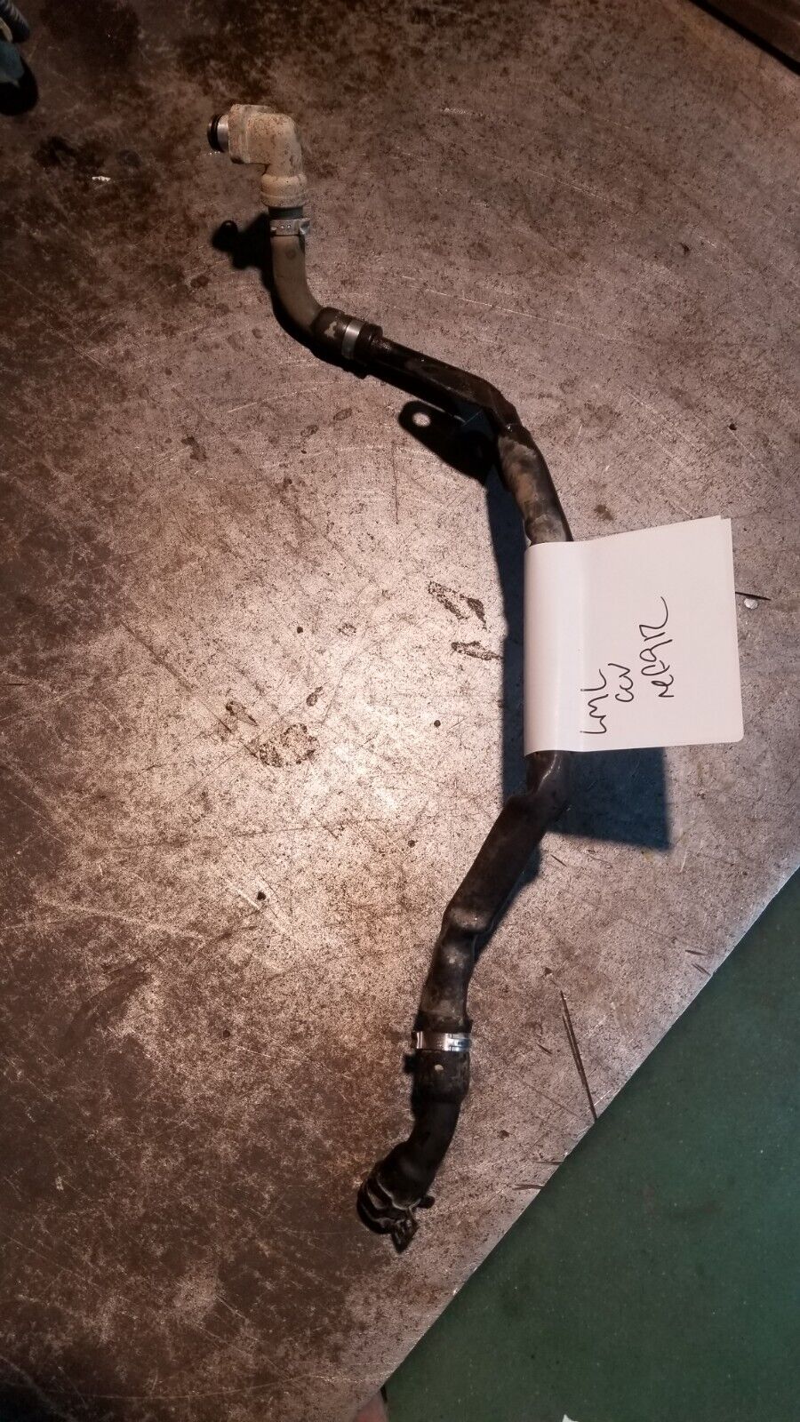 2011-2015 6.6L LML DURAMAX PCV CCV VENT HOSE A. I. R. PIPE 12657323 12649569