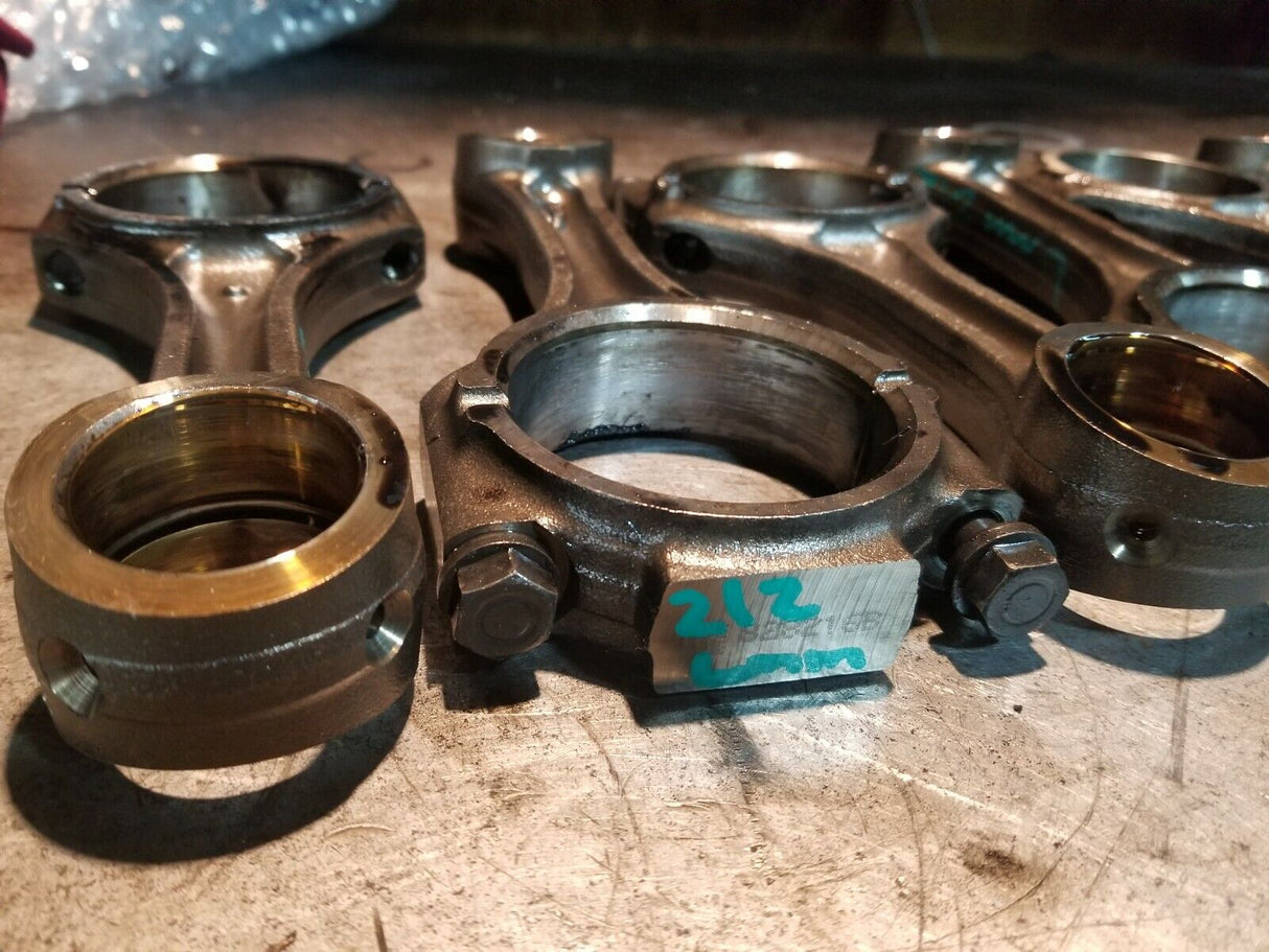 07-10 2007-2010 DURAMAX 6.6 6.6L LBZ LMM ENGINE CONNECTING ROD SET 97352631