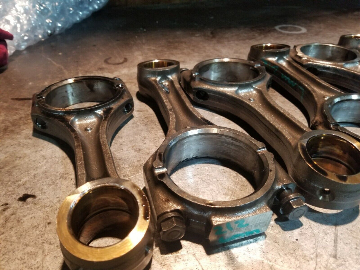 07-10 2007-2010 DURAMAX 6.6 6.6L LBZ LMM ENGINE CONNECTING ROD SET 97352631
