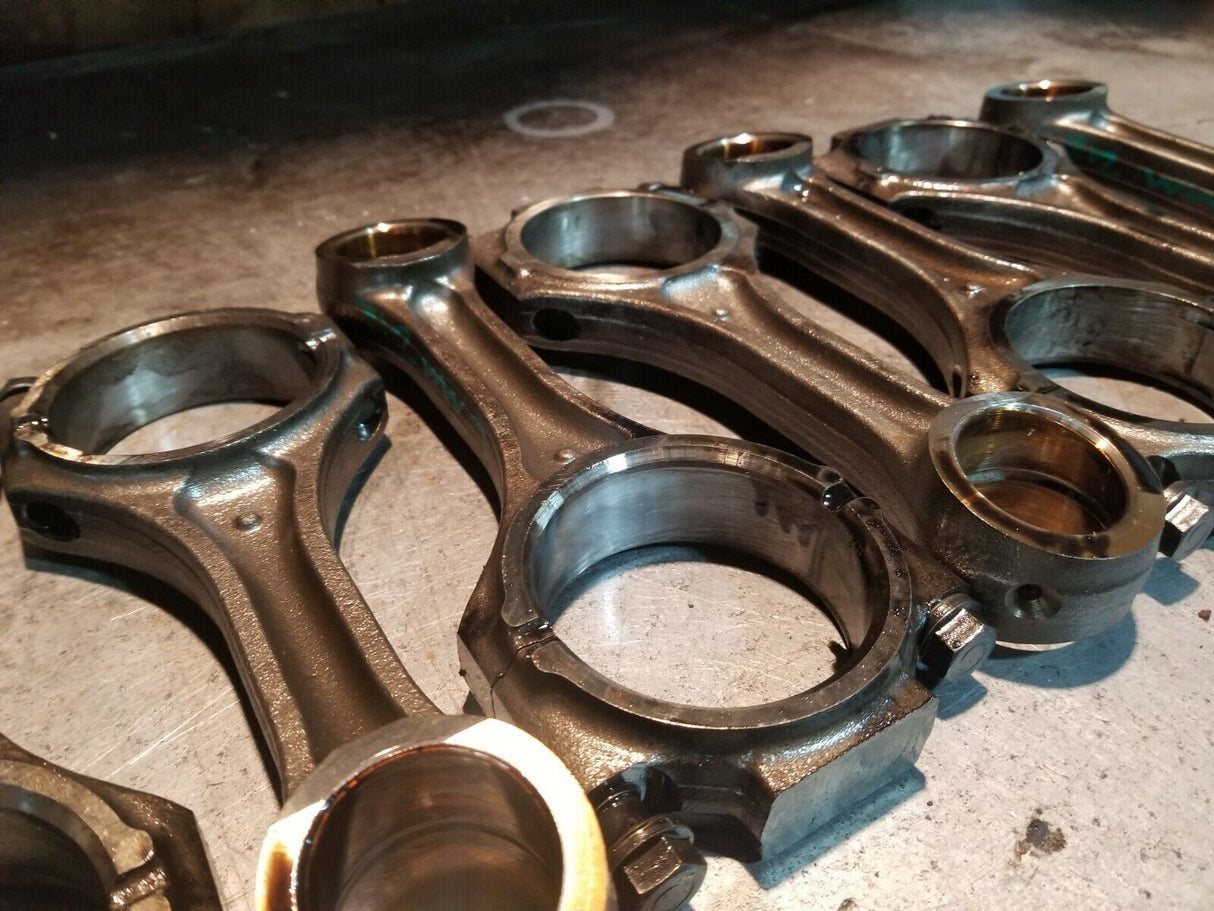 07-10 2007-2010 DURAMAX 6.6 6.6L LBZ LMM ENGINE CONNECTING ROD SET 97352631