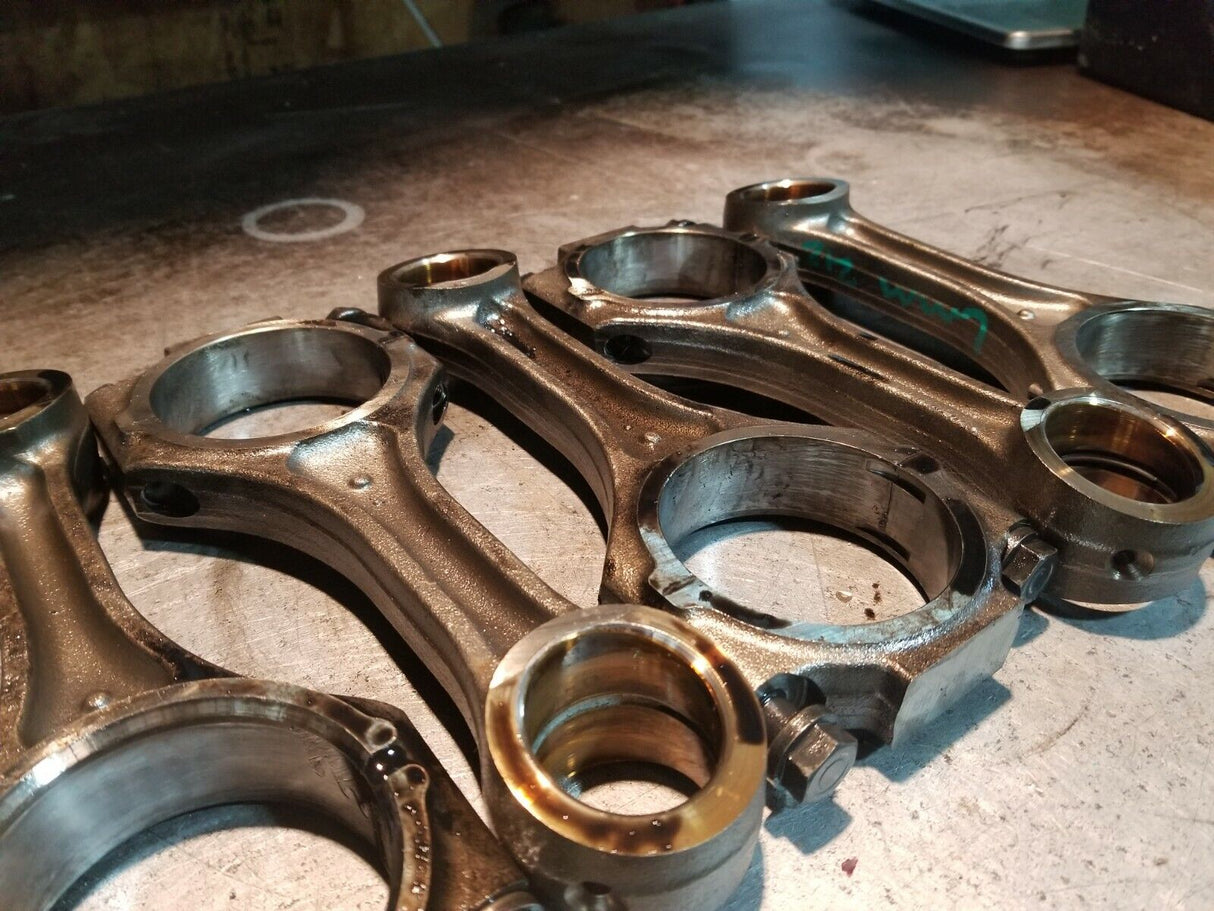 07-10 2007-2010 DURAMAX 6.6 6.6L LBZ LMM ENGINE CONNECTING ROD SET 97352631