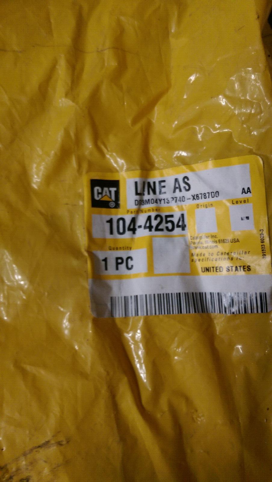 104-4254 CATERPILLAR FUEL LINE 1044254