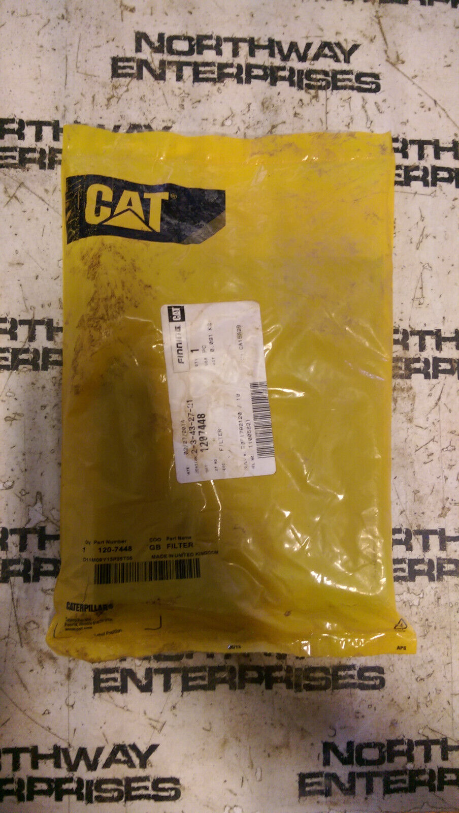 CATERPILLAR 120-7448 1207448 FILTER