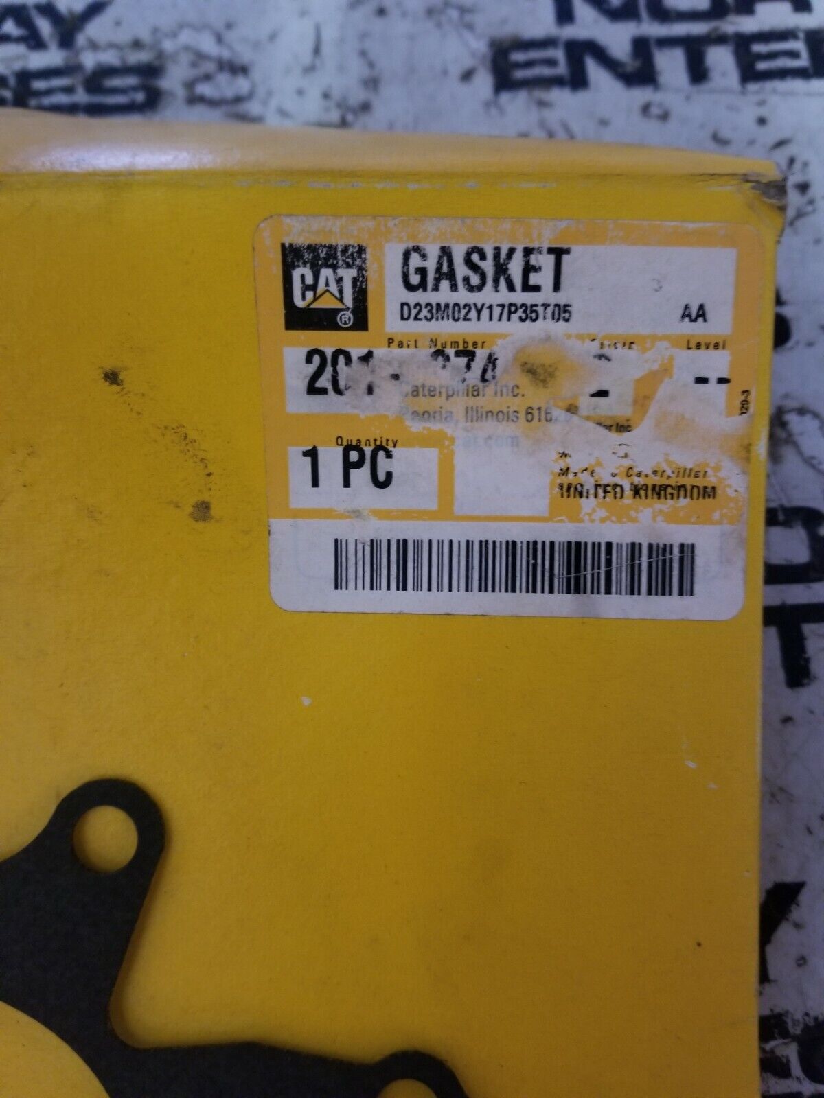 2018745 WATER PUMP GASKET for Caterpillar (201-8745, 1407504)
