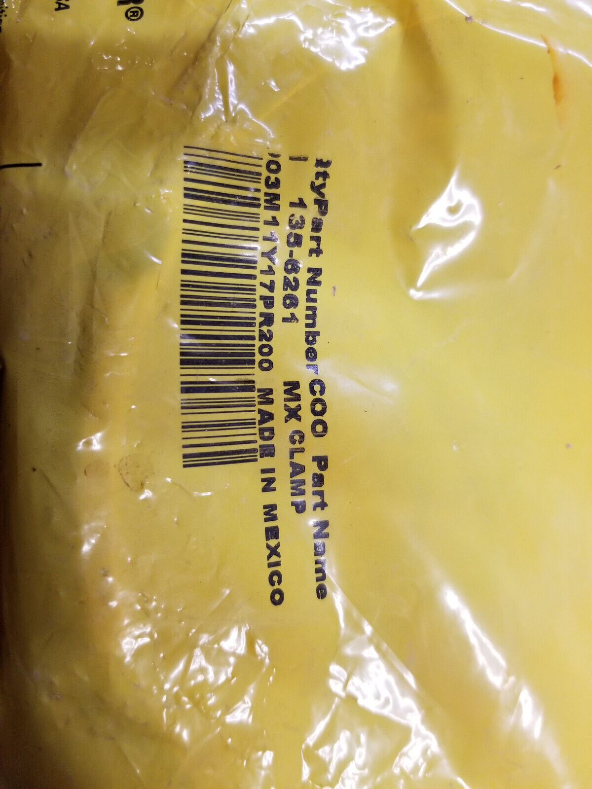 CAT 135-6261 CLAMP 1356261