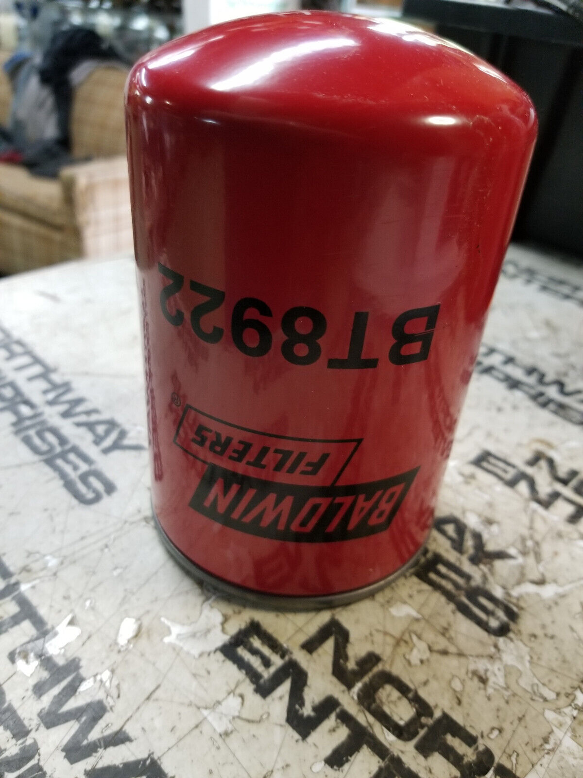 BALDWIN BT8922 SPIN ON HYDRAULIC FILTER