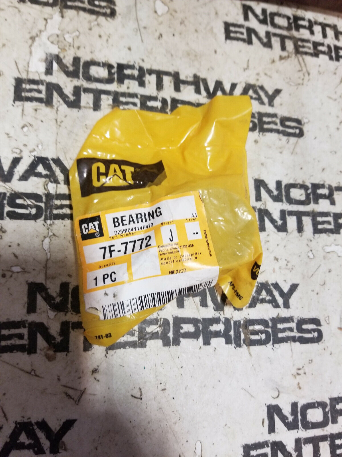 7F-7772: BEARING
