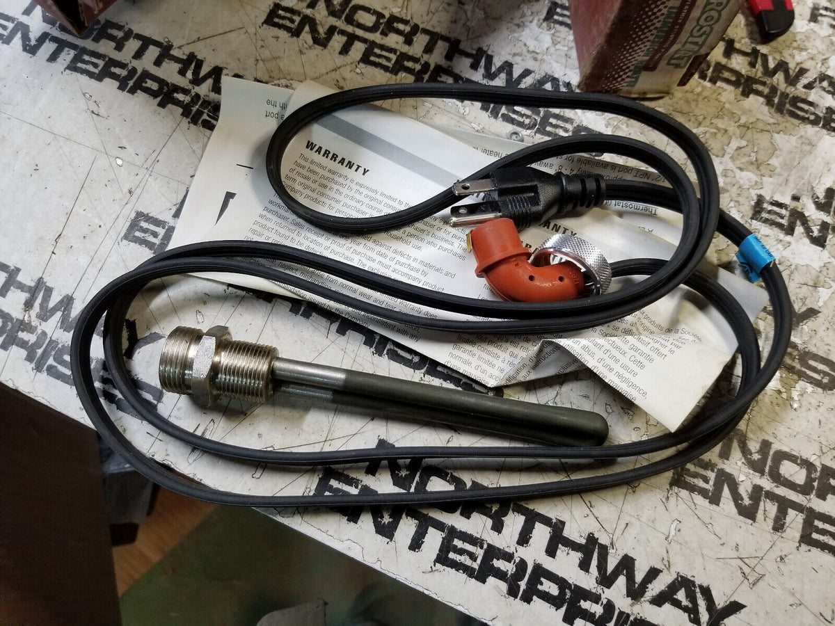 ZEROSTART 8602913 M22 X 1.5 THREAD, 5-1/2 (13.9CM) LEN, 300W, 120V, WATER/OIL, S
