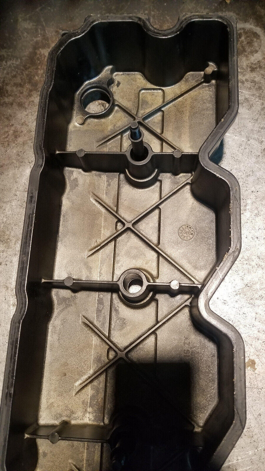 3937121 Dodge Ram Cummins 5.9L 24v turbo diesel engine VALVE COVER 2002 ref216