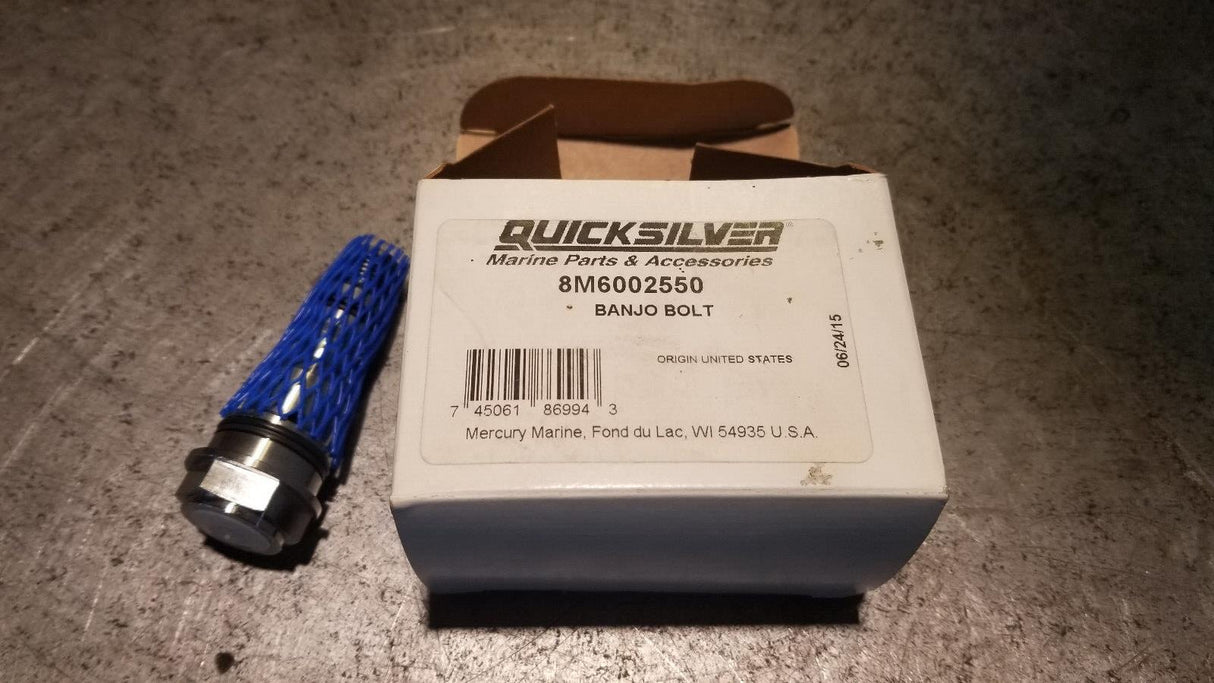 Mercury 8M6002550- BANJO BOLT