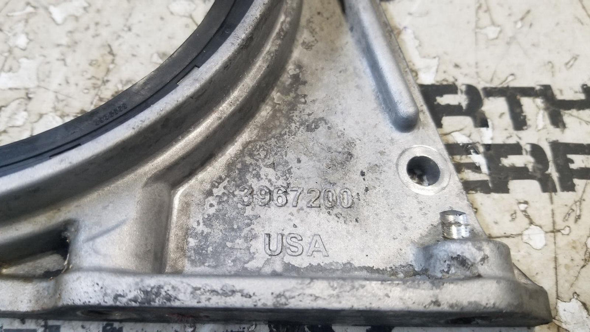 5.9l cummins rear main seal retainer 3967200