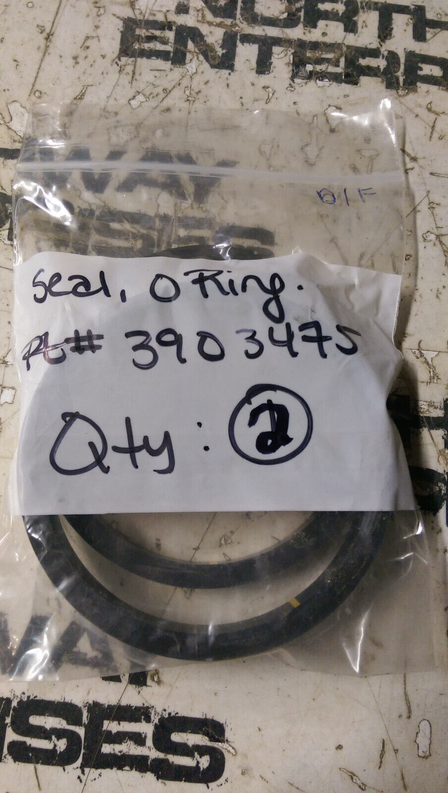 3903475 CUMMINS SEAL LOT OF 2 SEALS