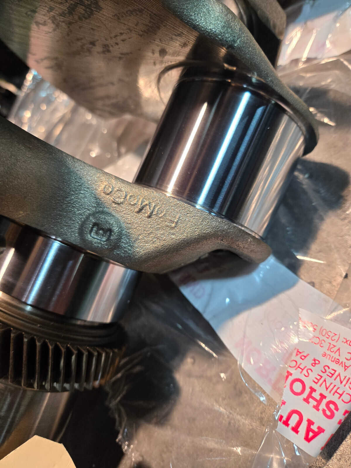 2011-2015 Ford 6.7 Powerstroke Diesel Crankshaft SONOFLUXED POLISHED STANDARD