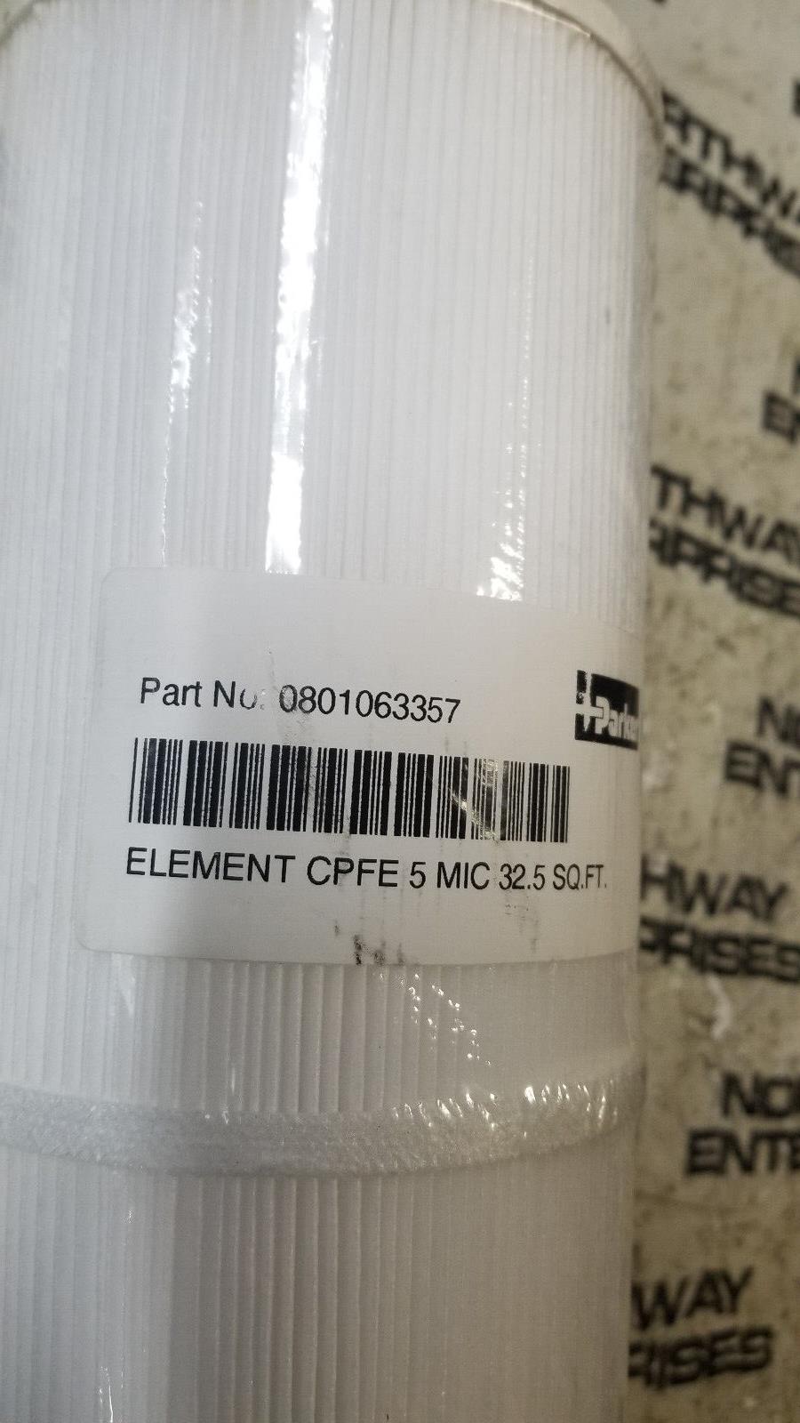 PARKER 0801063357 Element CPFE 5Mic 32.5 SQFT