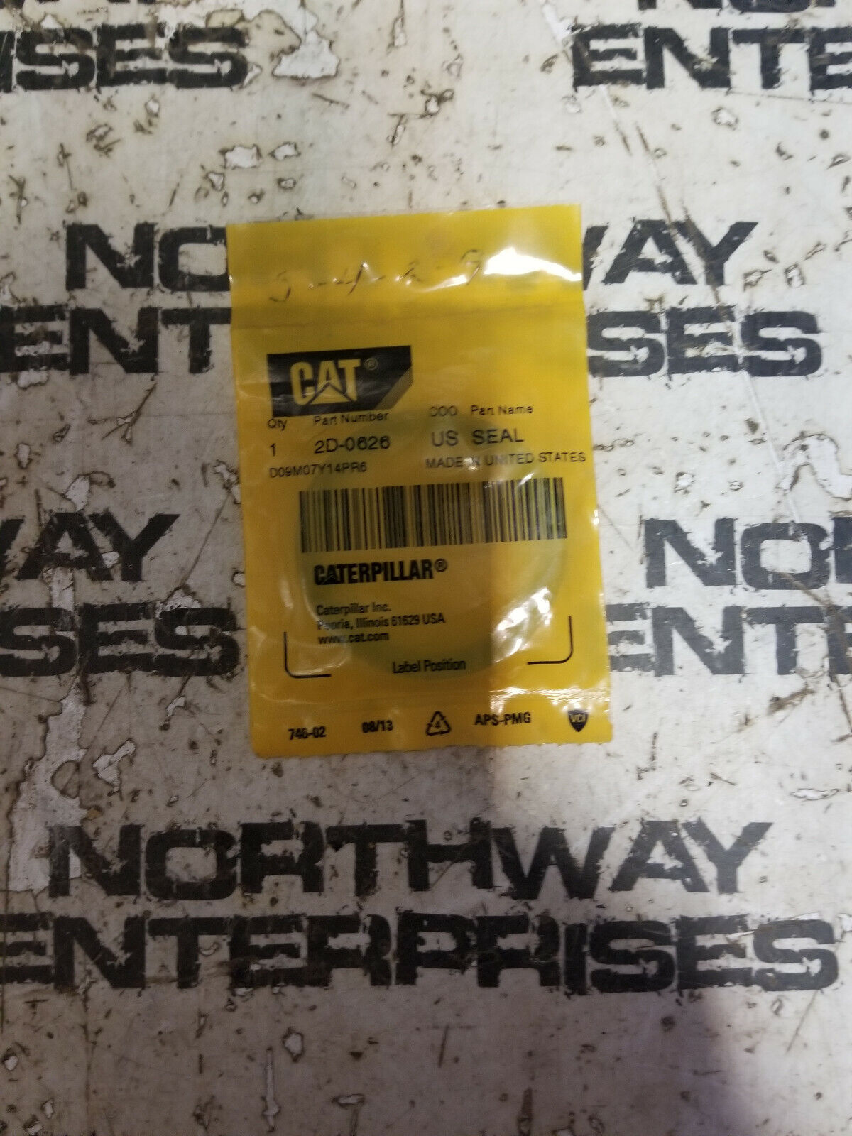 2D-0626 CATERPILLAR LIP SEAL