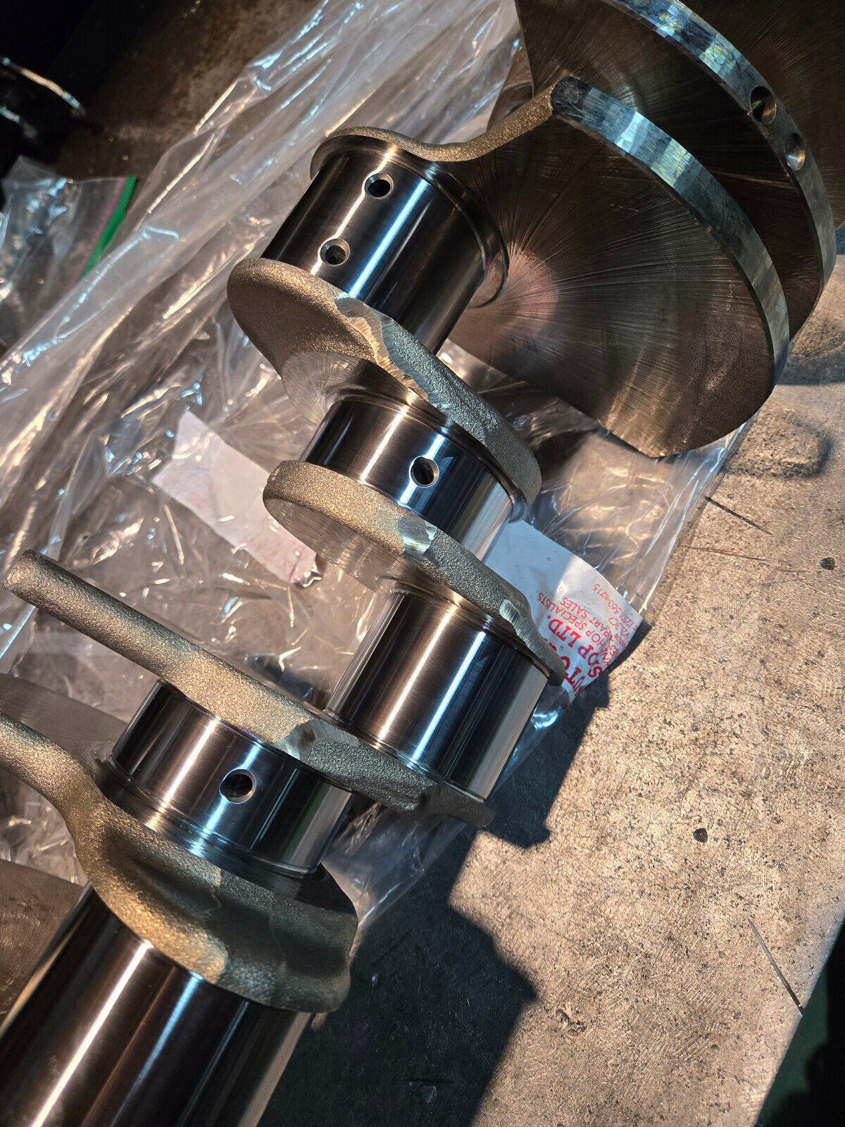 2011-2015 Ford 6.7 Powerstroke Diesel Crankshaft SONOFLUXED POLISHED STANDARD