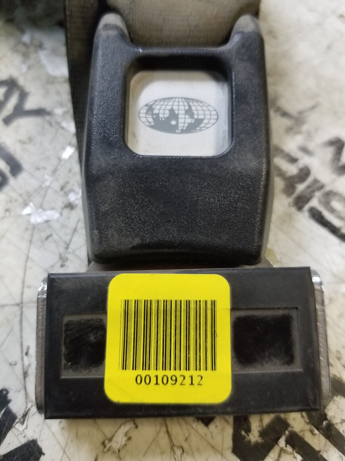 00109212 bluebird lap belt seatbelt 109212