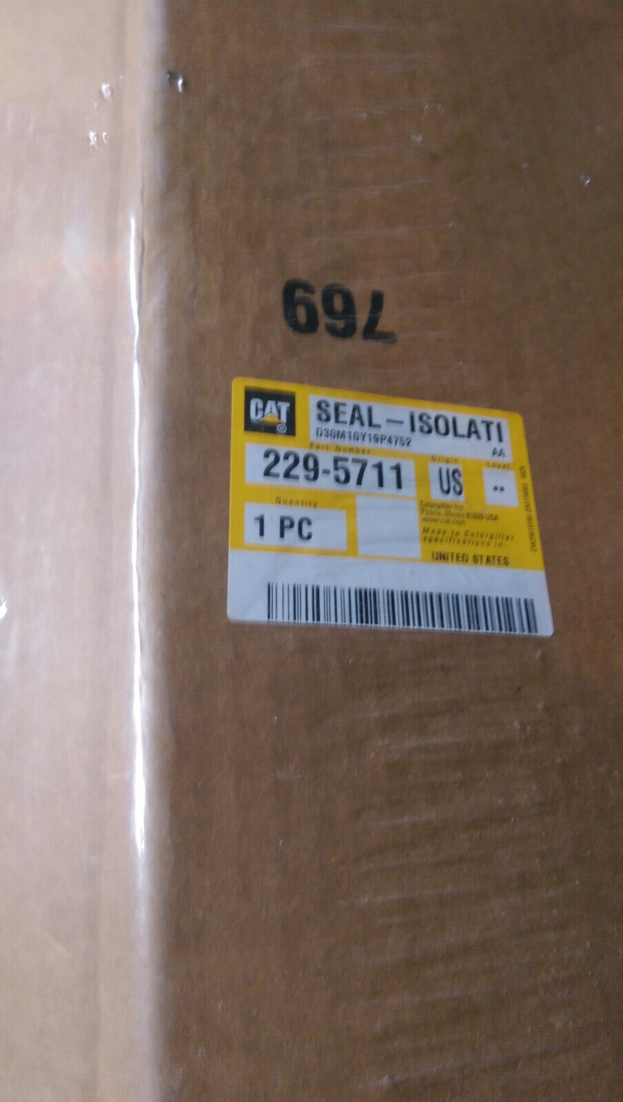 229-5711 CAT Caterpillar OEM Valve Cover Gasket 2295711