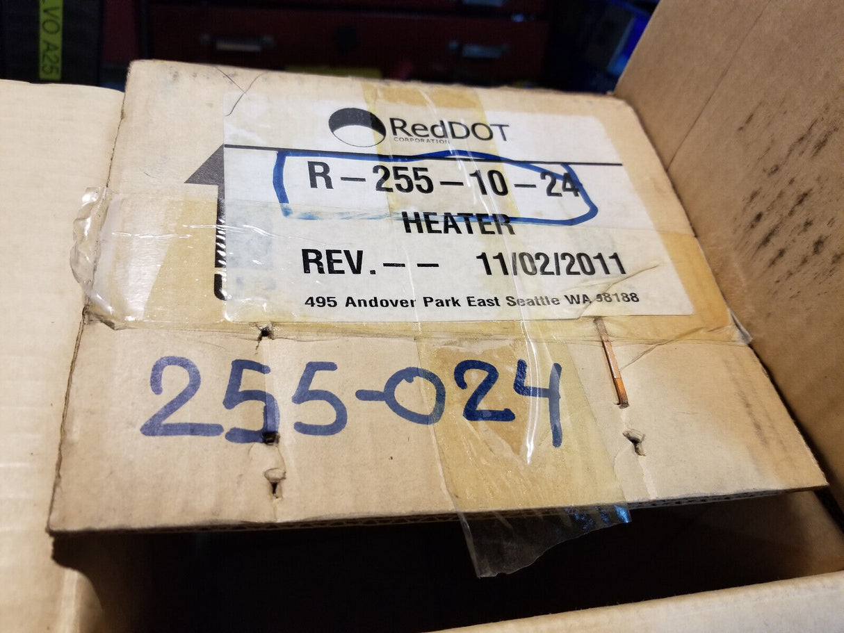 Reddot Heater Unit 24v Double Fan - Rear Exit Connections R-255 R-255-10-24P