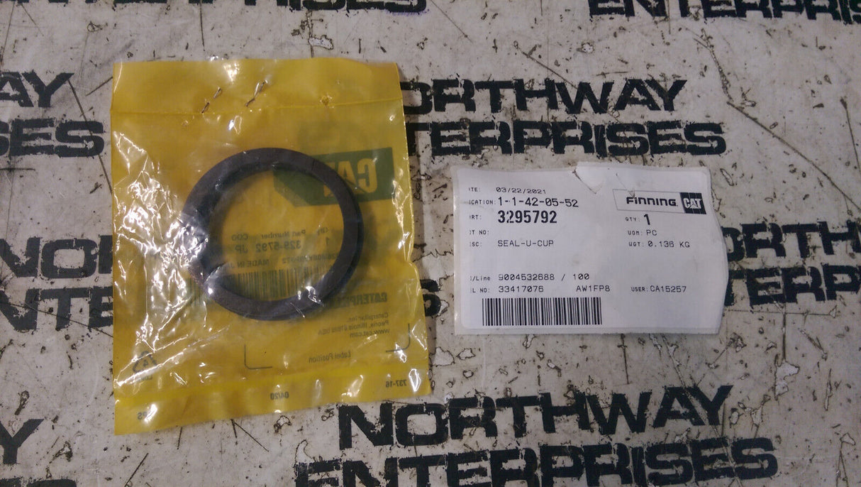 329-5792 CATERPILLAR SEAL-U-CUP 3295792