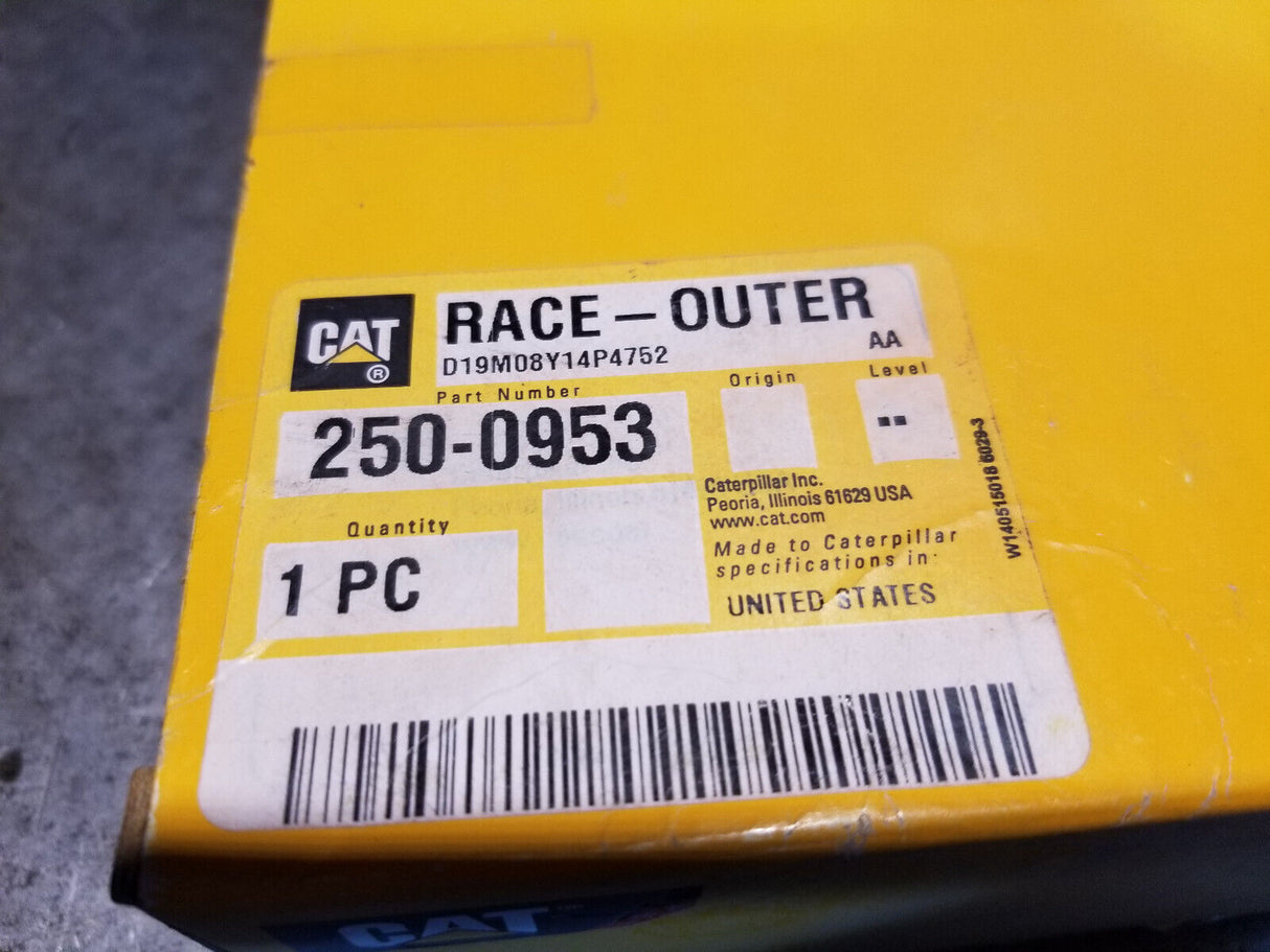 250-0953 Caterpillar 112.535mm Inner Diameter Outer Race