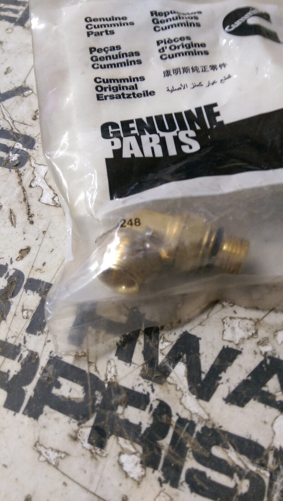 4952179 CUMMINS UNION ELBOW