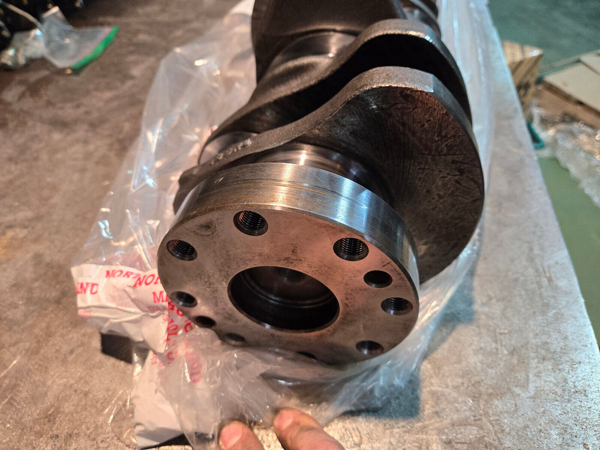 REMAN CUMMINS 6.7L CRANKSHAFT 4935689 POLISHED .010 SONOFLUXED COMPLETE W GEAR